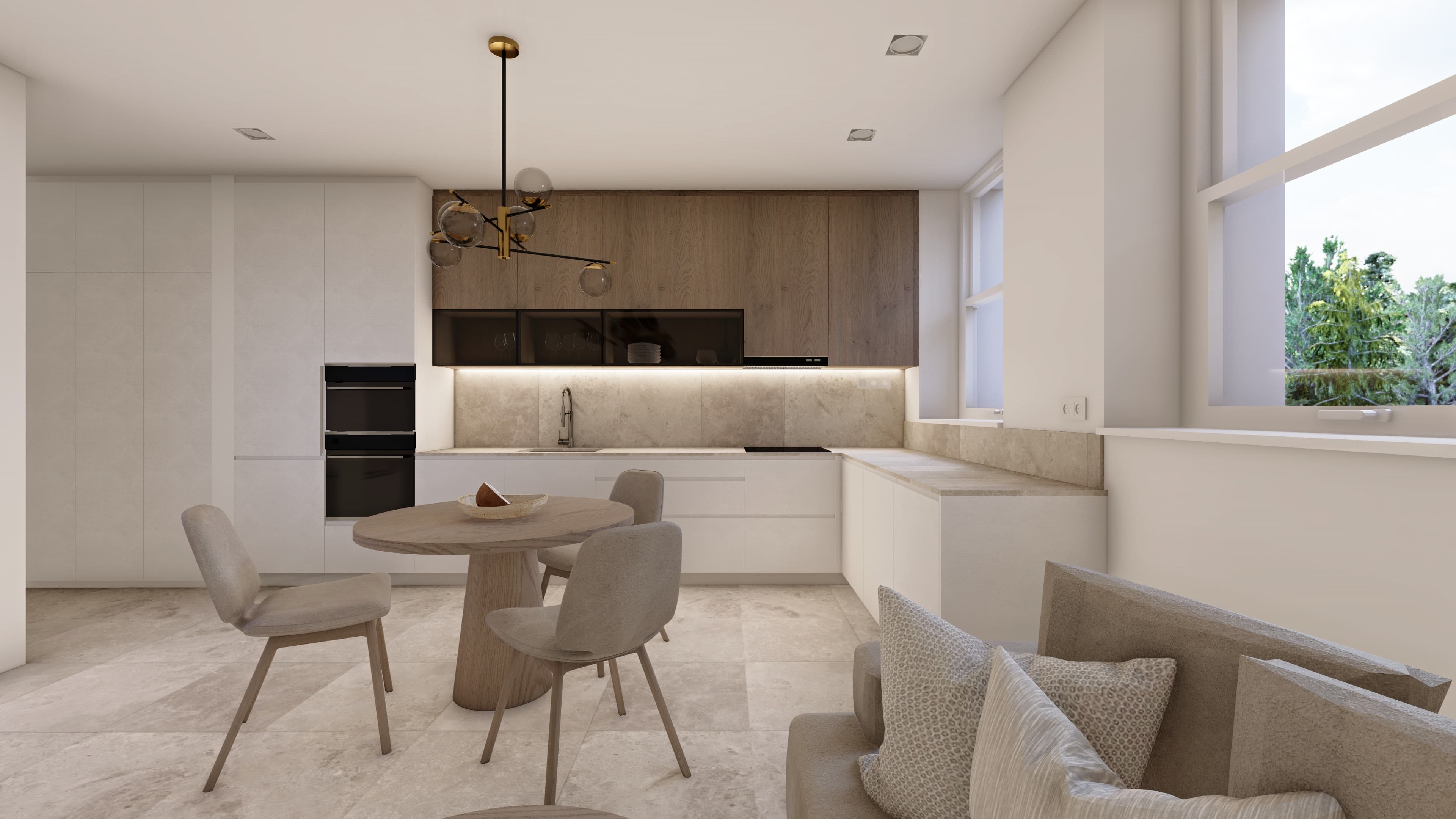 Interiér apartmánu Aureon – Altavita Zvolen